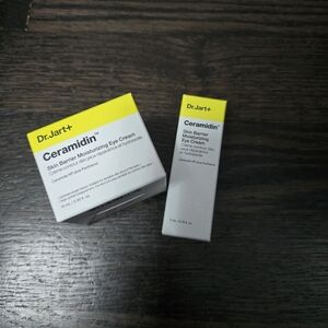 Dr. Jart+ Ceramidin Skin Barrier Eye Cream .5 oz 15ml PLUS Mini Travel Size